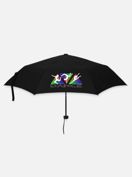Dance - Regenschirm (klein) - Schwarz