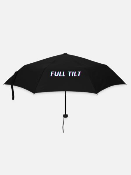 Full Tilt - Regenschirm (klein) - Schwarz