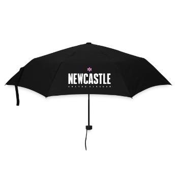 Newcastle - Regenschirm (klein) - Schwarz - Vorne