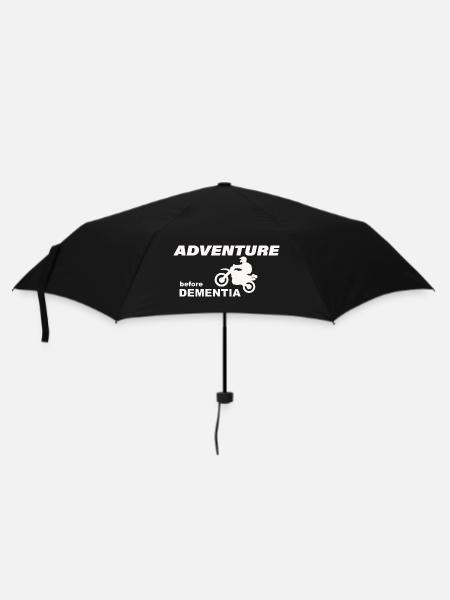 MOTORBIKE ADVENTURE - Regenschirm (klein) - Schwarz