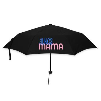 Jungs Mama Muttertag - Regenschirm (klein) - Schwarz - Vorne