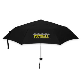 American Football Lettering USA Sport - Umbrella (small) - black - Front