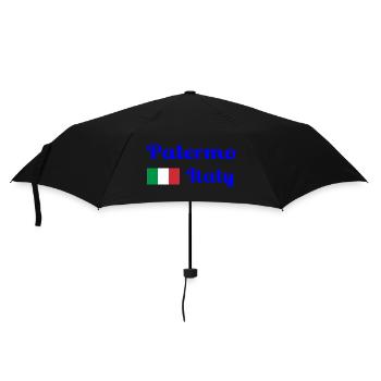 Palerme, Italie - Imprimés élégants - Parapluie standard - noir - Devant