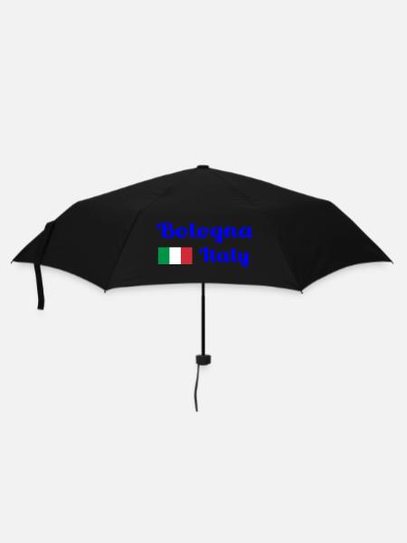 Bologna, Italien - Stilvolle Drucke - Regenschirm (klein) - Schwarz