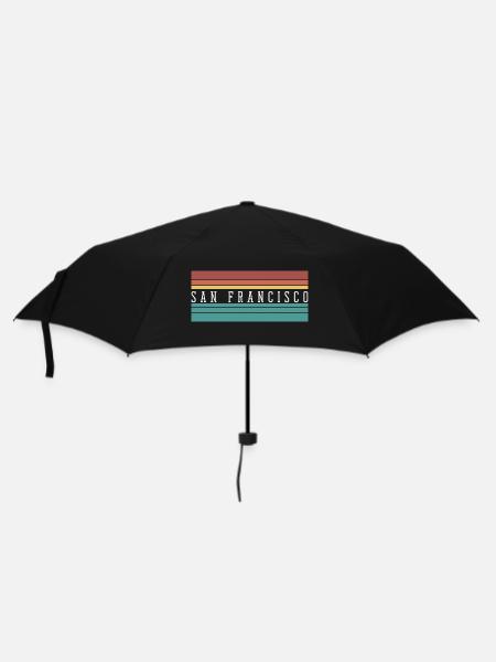 San Francisco - Umbrella (small) - black