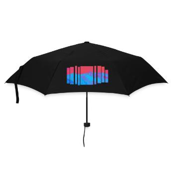 Jacaranda Mountain Heat - Umbrella (small) - black - Front