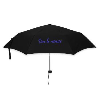 RETIREMENT. HAPPY RETIREMENT. HAPPY RETREAT - Umbrella (small) - black - Front