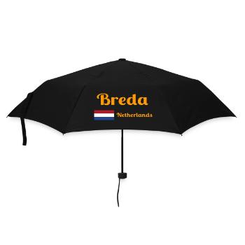 Breda Netherlands- Stylish prints - Umbrella (small) - black - Front