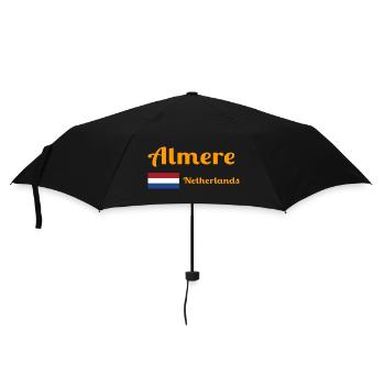 Almere Pays-Bas - Imprimés élégants - Parapluie standard - noir - Devant