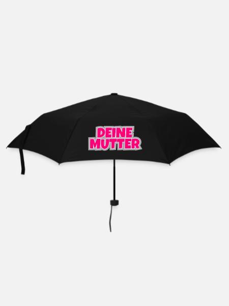 Your mother - the classic to wear. - Umbrella (small) - black