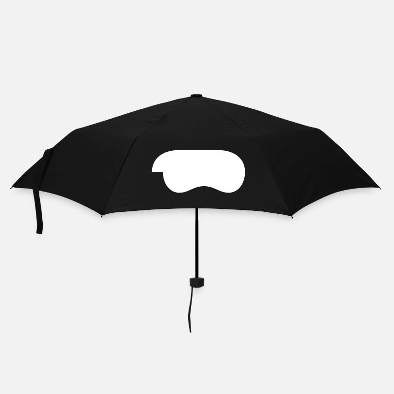 controller-weiss - Regenschirm (klein) - Schwarz