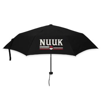 Nuuk - Greenland - Artic Ocean - Denmark - Regenschirm (klein) - Schwarz - Vorne