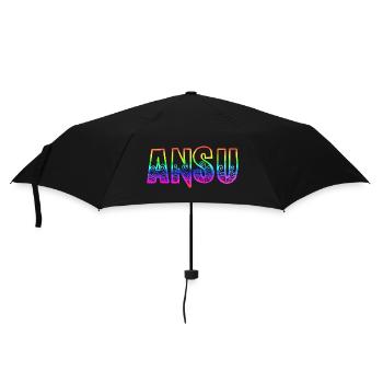 Ansu RS Arc-en-ciel - Parapluie standard - noir - Devant
