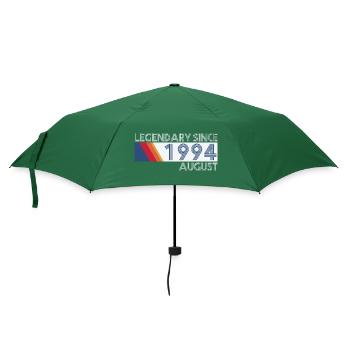 Retro SiFi Legendary depuis août 1994 - Jour de naissance - Parapluie standard - vert bouteille - Devant