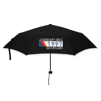 Retro SiFi Legendary since November 1997 - Birth - Umbrella (small) - black - Front