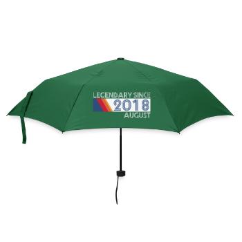 Retro SiFi Legendary since August 2018 - Birth Day - Umbrella (small) - bottlegreen - Front