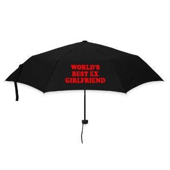 worlds best ex girlfriend - Parapluie standard - noir - Devant