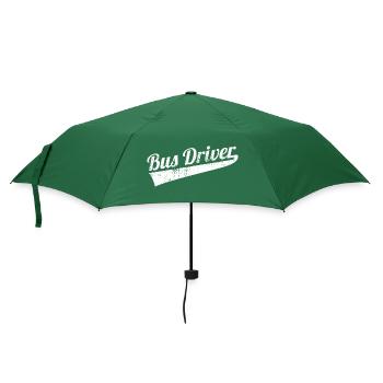 Busfahrer - Regenschirm (klein) - Flaschengrün - Vorne