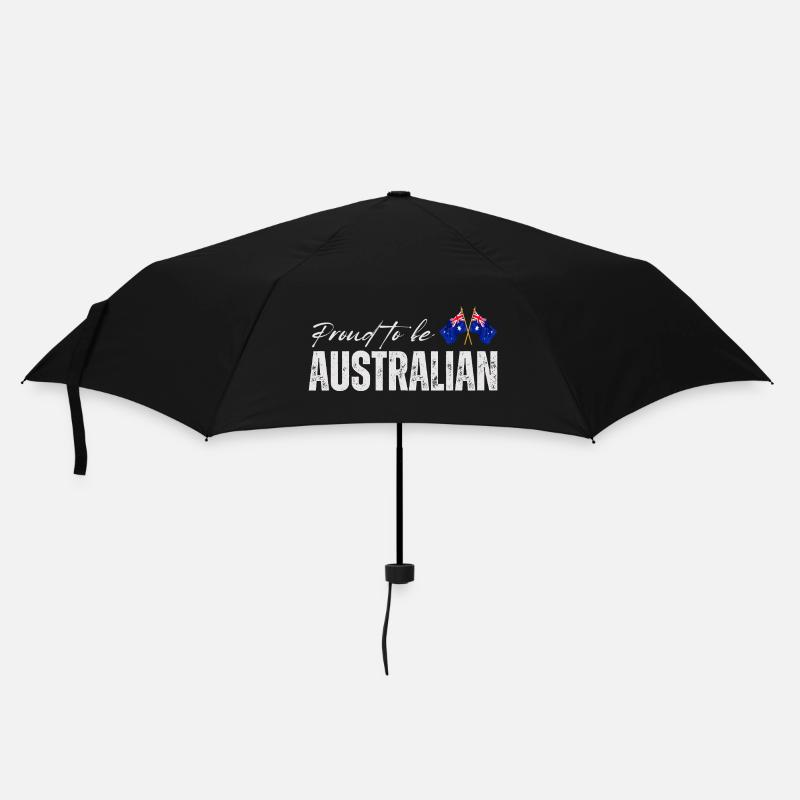 Stolzer Australier, ich liebe Australien - Regenschirm (klein) - Schwarz