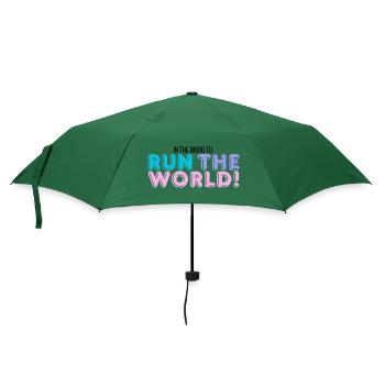Ich regiere die Welt - Regenschirm (klein) - Flaschengrün - Vorne