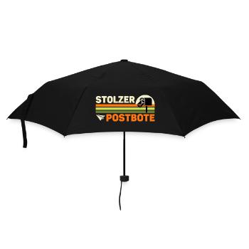 Postman PROUD POSTMAN Retro Funny - Umbrella (small) - black - Front