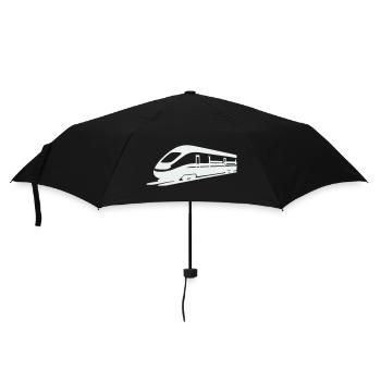 Train Silhouette - Umbrella (small) - black - Front