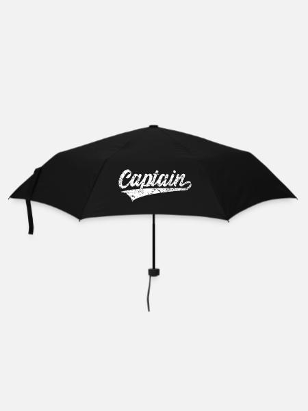 Capitaine capitaine - Parapluie standard - noir