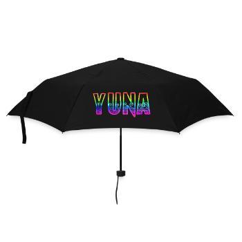 yuna rs arc-en-ciel - Parapluie standard - noir - Devant