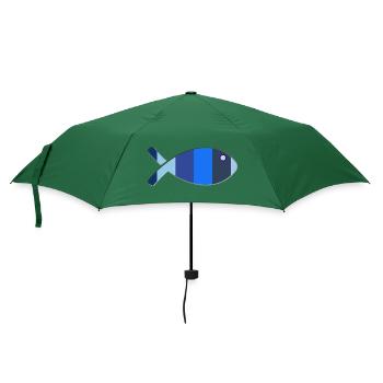 POISSON - Parapluie standard - vert bouteille - Devant