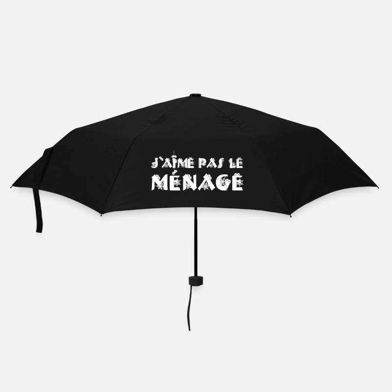 I DON'T LIKE CLEANING! - Umbrella (small) - black