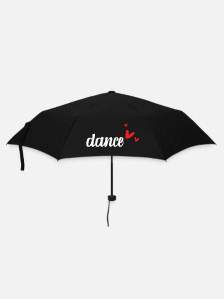 Tanzlehrer - Regenschirm (klein) - Schwarz