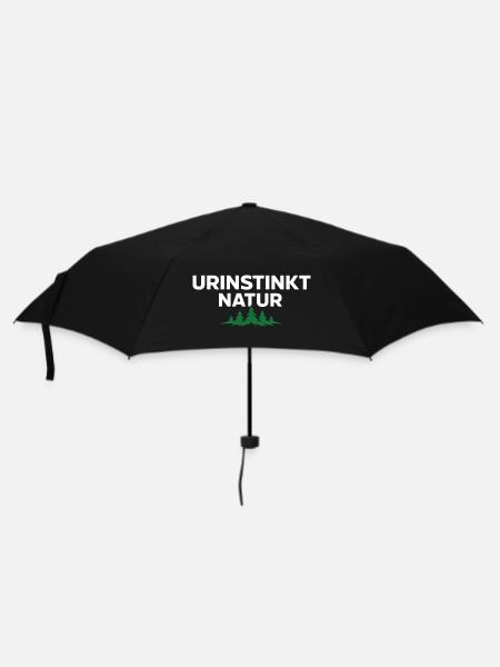 Instinct primordial Nature – Déclaration forte de la nature - Parapluie standard - noir