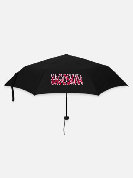 Kagoshima - Regenschirm (klein) - Schwarz
