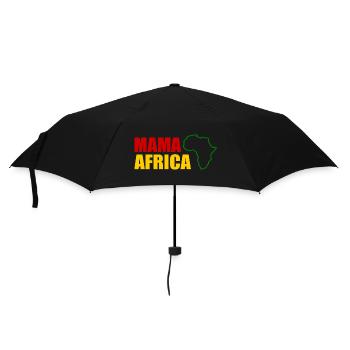Mama africa - Umbrella (small) - black - Front