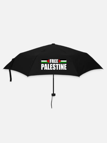 Free palestine - Parapluie standard - noir