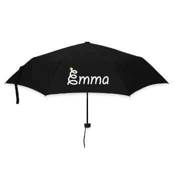 Emma - Parapluie standard - noir - Devant