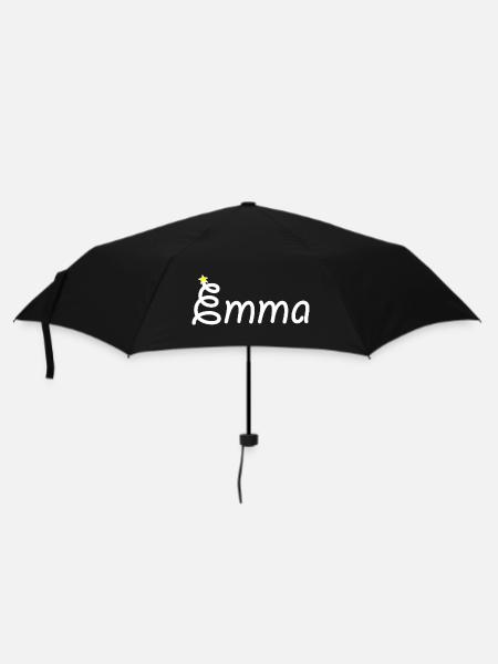Emma - Umbrella (small) - black