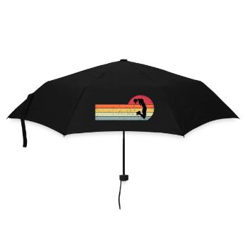 Basketteur - Parapluie standard - noir - Devant