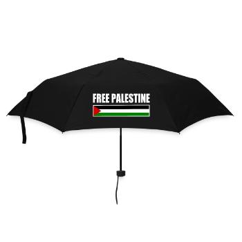 Free palestine - Parapluie standard - noir - Devant