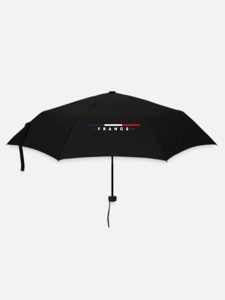 France aime <3 - Parapluie standard - noir