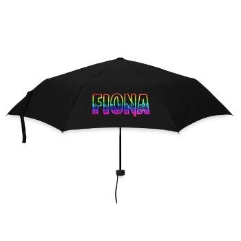 fiona rs arc-en-ciel - Parapluie standard - noir - Devant