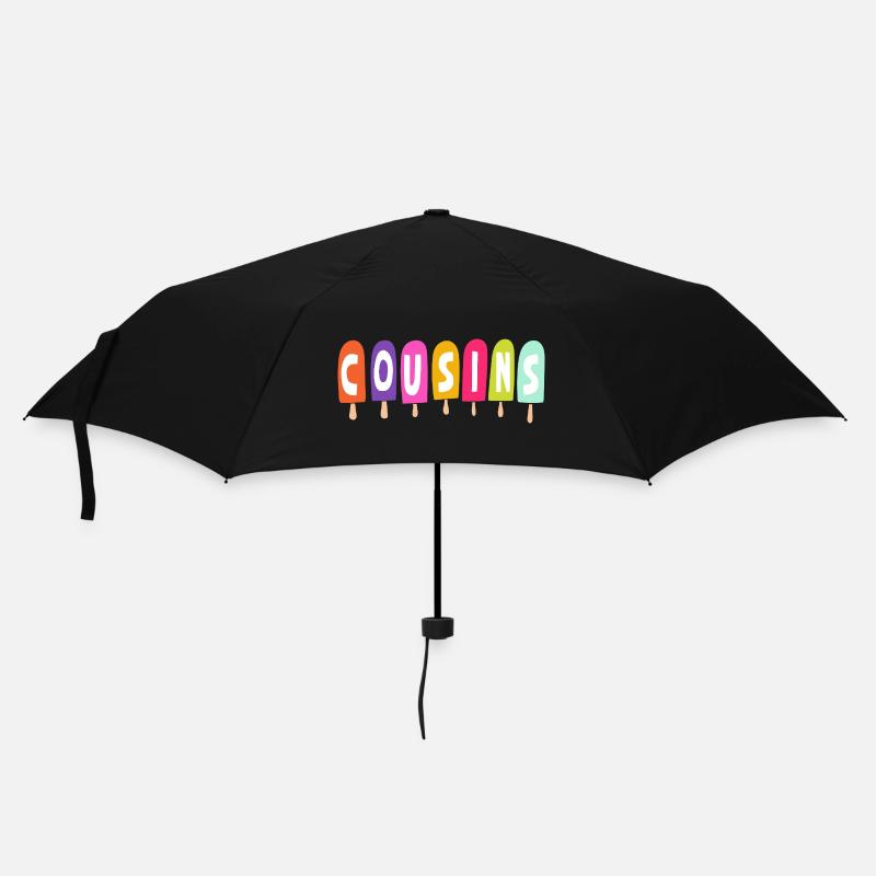 Cousins – Popsicles - Parapluie standard - noir