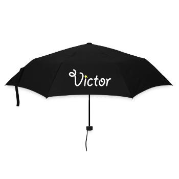 Victor - Parapluie standard - noir - Devant
