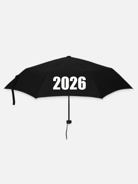 2026 - Regenschirm (klein) - Schwarz