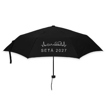 Oncle 2027 Battement de cœur Grossesse finnoise - Parapluie standard - noir - Devant