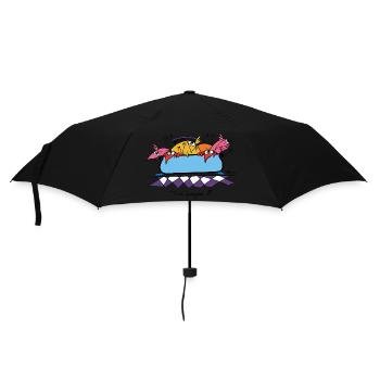 Tout baigne !! - Parapluie standard - noir - Devant