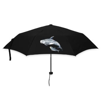 Calderón gray - Grampus dolphin - Dauphin de Risso - Umbrella (small) - black - Front