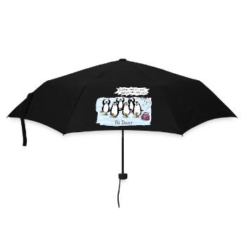 Poldance - Regenschirm (klein) - Schwarz - Vorne