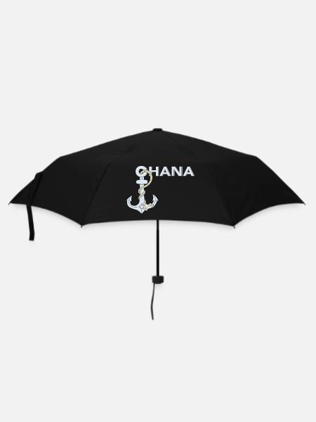 Ohana an der Küste - Regenschirm (klein) - Schwarz