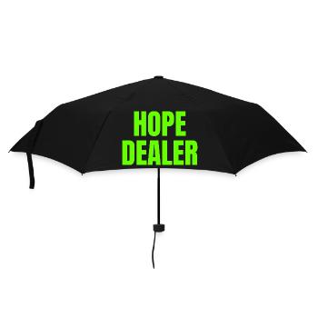 Hope Dealer - Christian Zitate - Regenschirm (klein) - Schwarz - Vorne